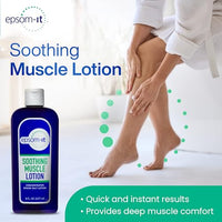 EPSOM-IT Soothing Muscle Magnesium Lotion, Epsom Salt, Arnica Cream, 1-Pack