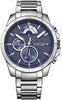 Tommy Hilfiger Men's 1791348 Cool Sport Analog Display Quartz Silver Watch