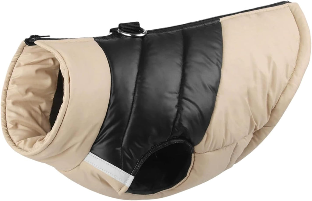 Winter Christmas Waterproof Windproof Dog Jacket - Warm Vest Coat for Small & Medium Dogs - Not Suitable for Big Dogs C-