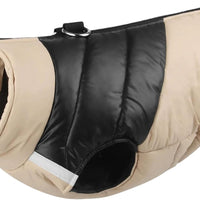 Winter Christmas Waterproof Windproof Dog Jacket - Warm Vest Coat for Small & Medium Dogs - Not Suitable for Big Dogs C-