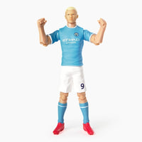 Figura de acción coleccionable de fútbol de Erling Haaland del Manchester City FC