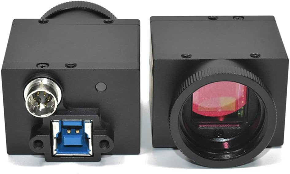 HTENG VISHI High Speed USB3.0 Monochrome 8.9MP 1" Industrial Camera Machine Vision Global Shutter C-Mouth SDK Large Sens