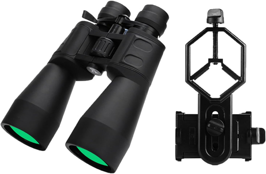 Binoculars Professional 10-380X100 High Magnification 10-60 Times Zoom BAK4 Powerful Binoculars Telescope,A2
