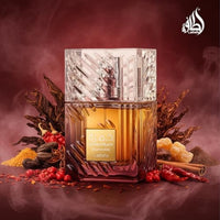 EN STOCK 🔥 Lattafa Khamrah Dukhan para Unisex Eau de Parfum en Spray, 3.4 onzas / 100 ml