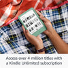 Amazon Kindle 16 GB (newest model) - Lightest and most compact Kindle, now with faster page turns, and higher contrast ratio, for an enhanced reading experience - Black
