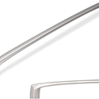 BUKOBYHE 6 Pack 10 Inch Kitchen Cabinet Handles Brushed Satin Nickel Cabinet Pulls Silvery Drawer Pulls Zinc Alloy Kitch