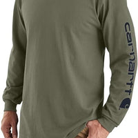 Offertaza, Carhartt Men's Dearborn Loose LS Logo T-Shirt, todas las tallas