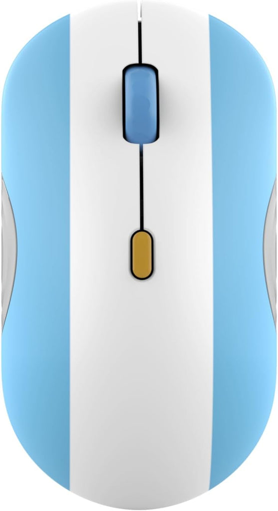 Lenovo 350 Bluetooth Silent Mouse (Fan Edition), Wireless Ergonomic Ambidextrous Design, Bluetooth 5.3, Adjustable DPI up to 2400, 36 Month Battery Life, Recycled Materials, Argentina Flag