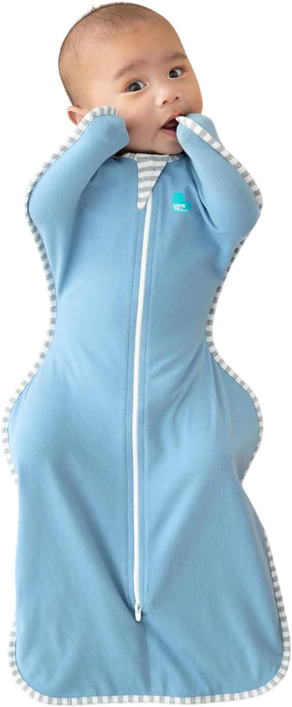 Love to Dream Swaddle Up, Baby Sleep Sack | 1.0 TOG, 8-13 lbs, Dusty Blue