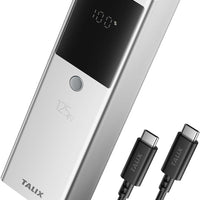 TALIX Laptop Power Bank, 12800mAh Portable Charger with 240W USB-C Cable