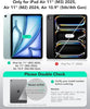 ESR for iPad Air 11 Inch Case M3/M2 (2025/2024), iPad Air 5th/4th Gen (2022/2020), Vertical Stand Cover, Multi Stand Angles, Ultra-Stable Case with Pencil Holder, Flip Series, Black