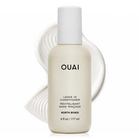 OUAI Acondicionador Sin Enjuague Multifuncional, Protector Termico hasta 450F, Desenredante, Anti-Frizz, Aroma North Bondi, 177ml