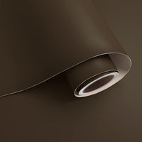 VaryPaper 32"x118" Large Size Brown Wallpaper Peel and Stick Solid Contact Paper for Countertops Waterproof Self Adhesiv