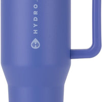 HydroJug Traveler 32oz, Insulated Tumbler with Handle & Straw, Berry Pop