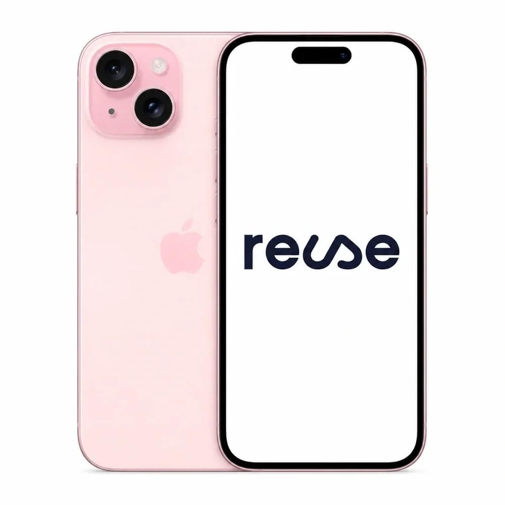 Apple iPhone 15 128GB (Renovado) - Rosa