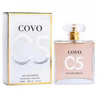 URBAN COLLECTION Covo C5 for Women Eau De Parfum 3.3 fl oz- Pure Femininity in a Bottle - Delicate Floral Scents of Jasmine and May Rose - Cruelty-Free Perfume Precious Gift for Women