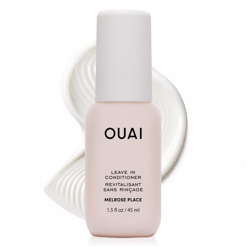 OUAI Acondicionador Sin Enjuague Multifuncional, Protector Termico hasta 450F, Desenredante, Anti-Frizz, Aroma North Bondi, 177ml