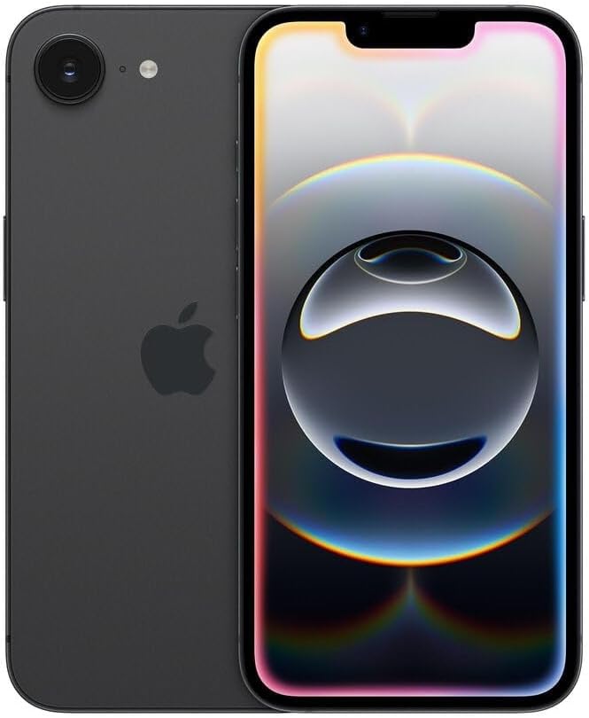 Apple iPhone 16e, 128GB, Black - Locked to Boost Mobile (Renewed)