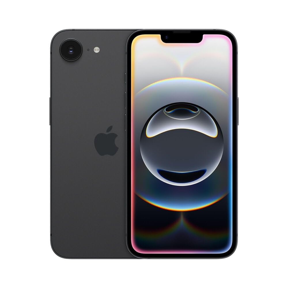 Apple iPhone 16e, 512GB, eSIM, Black for TracFone (Renewed Premium)