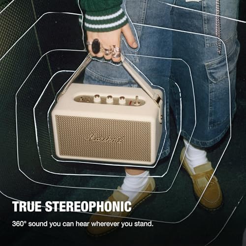 Marshall Kilburn III Portable Bluetooth Speaker - Cream