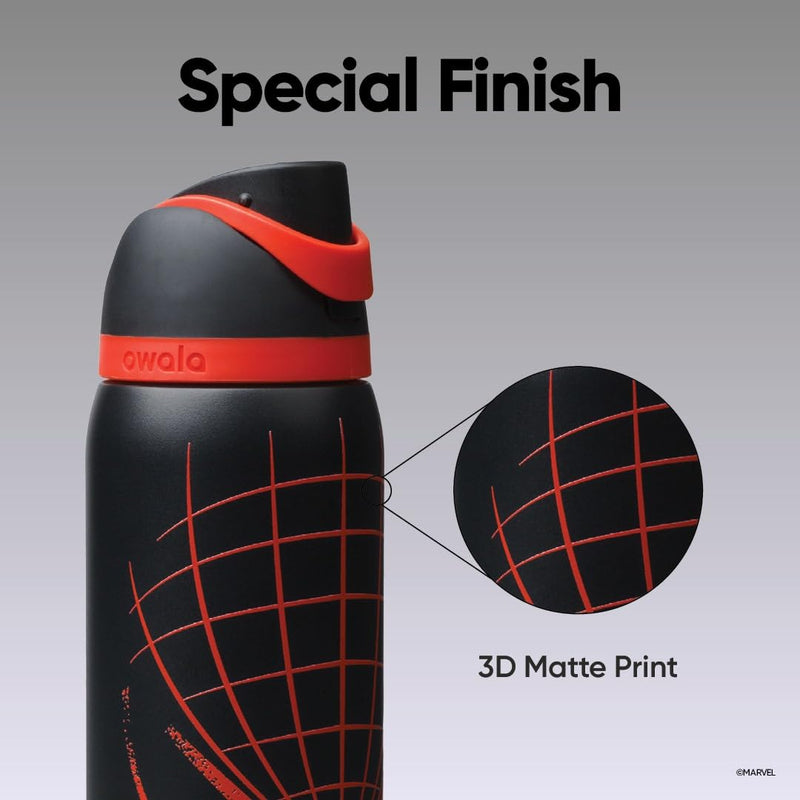Owala FreeSip Spider Man Botella de Acero 32 oz Marvel Spider-Man