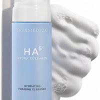 SkinMedica HA5 Hydra Collagen Hydrating Foaming Cleanser with Vegan Collagen, 5 Fl Oz - Hydrating Cleansing Solution for Daily Use - Amino Acid-Based Wash for a Gentle, Non-Irritating, Clean Feeling