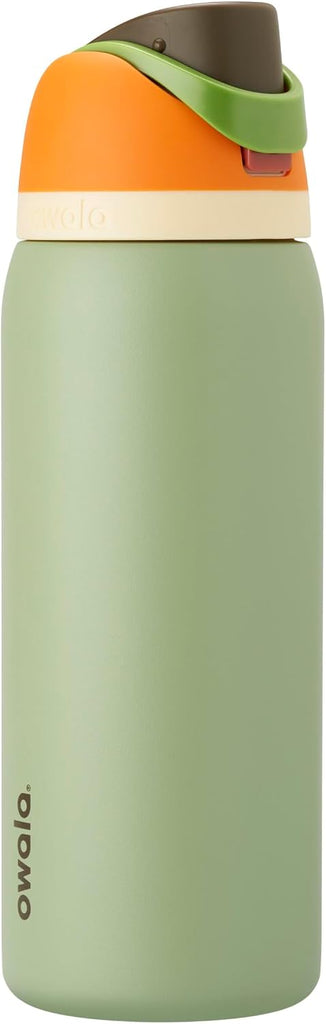 Owala FreeSip Stainless Steel Water Bottle 32 oz Camo Cool
