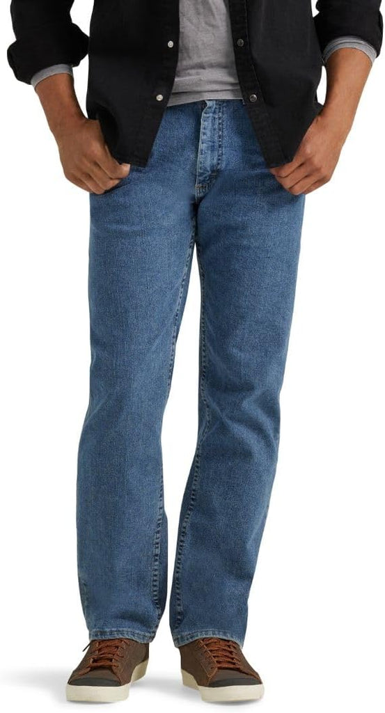 Regular Fit Comfort Flex Waist Jean, Light Stonewash, 31W x 32L