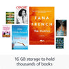 Amazon Kindle 16 GB (newest model) - Lightest and most compact Kindle, now with faster page turns, and higher contrast ratio, for an enhanced reading experience - Black