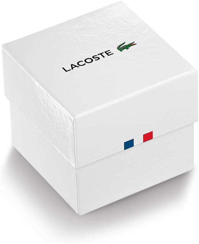 Reloj Lacoste 12.12 Cronógrafo - Correa de Silicona (Blanco)