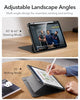 ESR for iPad Air 11 Inch Case M3/M2 (2025/2024), iPad Air 5th/4th Gen (2022/2020), Vertical Stand Cover, Multi Stand Angles, Ultra-Stable Case with Pencil Holder, Flip Series, Black