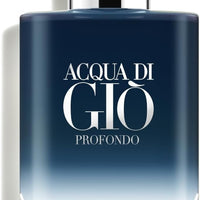 Armani Beauty - Acqua di Giò Profondo - Eau de Parfum - Colonia para hombres - Fragancia fresca y aromática para hombres - Notas de mandarina, lavanda y madera de cedro