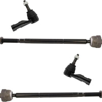 TRQ Inner and Outer Tie Rod Set 4 Piece
