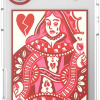 PopSockets iPhone 16 Plus Phone Case with MagSafe- Heart Queen