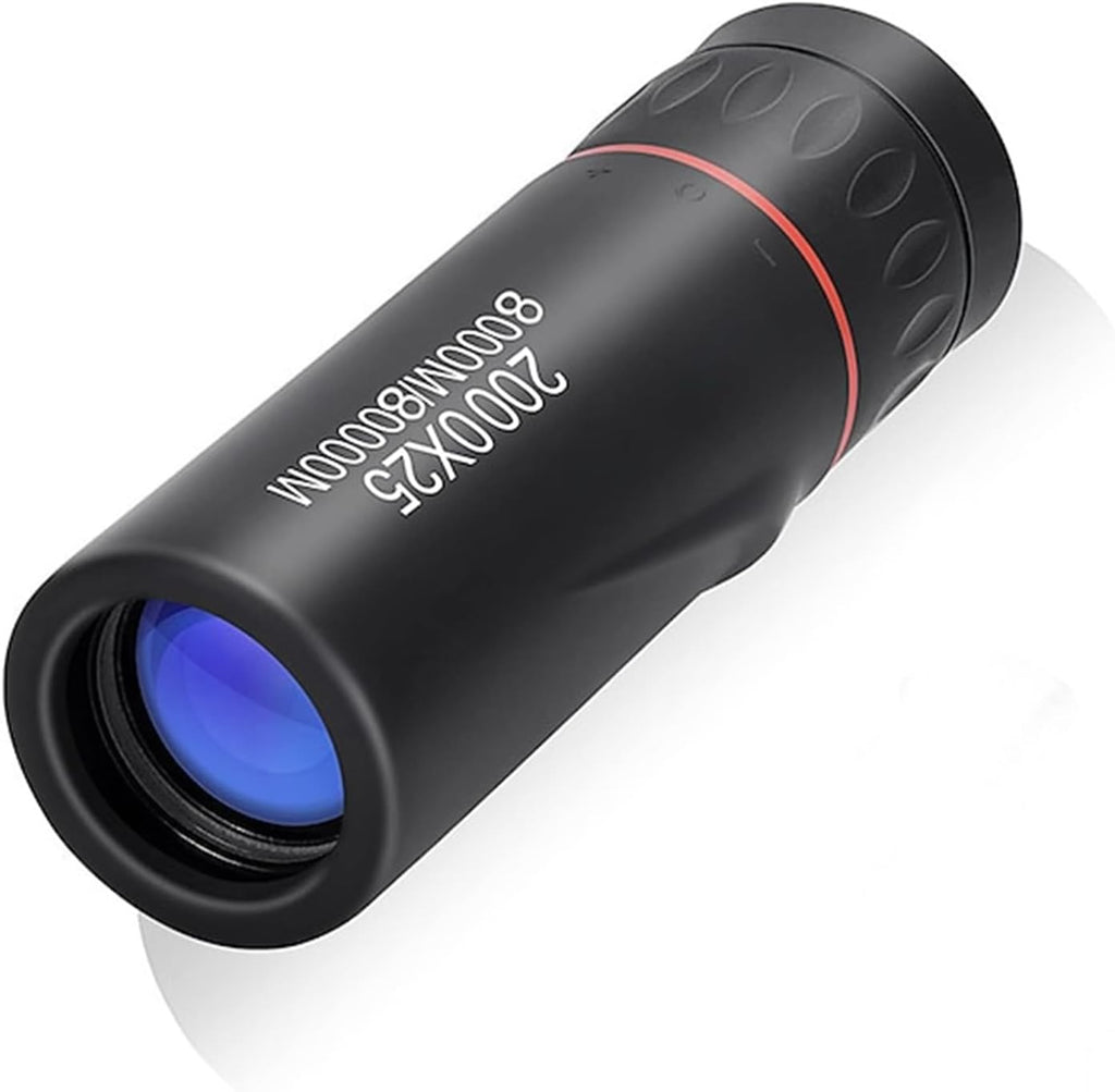 2000x25 10X HD Magnification Monocular 3.6 Inch High Power Telescope - for Bird Watching Outdoor Hunting Travel Perfect