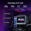 ASUS ROG RYUJIN III 360 ARGB EXTREME all-in-one AIO CPU liquid cooler, AMD Ryzen 9000 & Intel® Core™ Ultra Ready, Asetek Gen8 V2 pump; high airflow static pressure magnetic fans; customizable 3.5