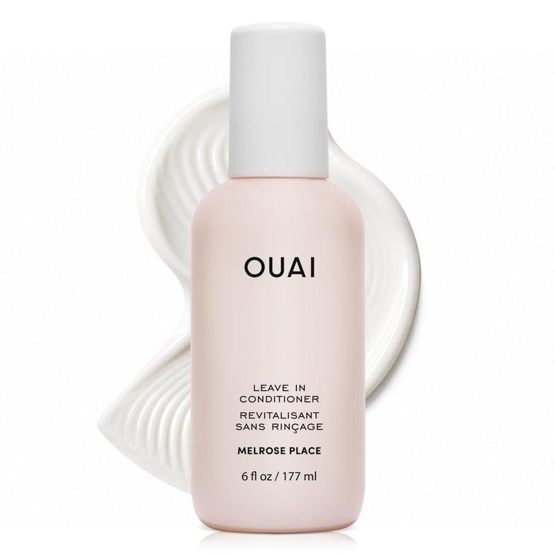 OUAI Acondicionador Sin Enjuague Multifuncional, Protector Termico hasta 450F, Desenredante, Anti-Frizz, Aroma North Bondi, 177ml