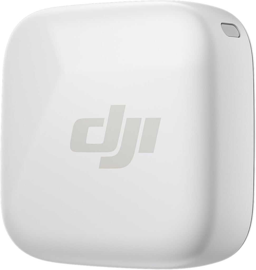 DJI Mic Mini Transmitter (Arctic White), Ultralight, Detail-Rich Audio