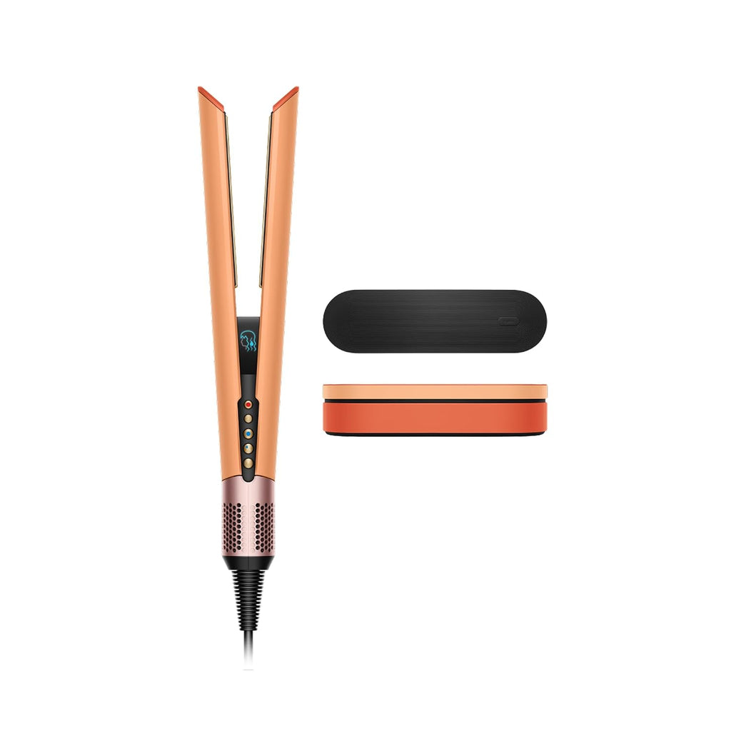 Dyson Limited edition Airstrait™ straightener in Ceramic Apricot and Topaz