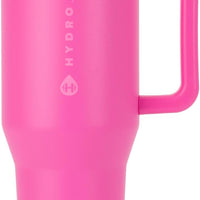 HydroJug Traveler 40oz, Insulated Tumbler with Handle & Straw, Razzle