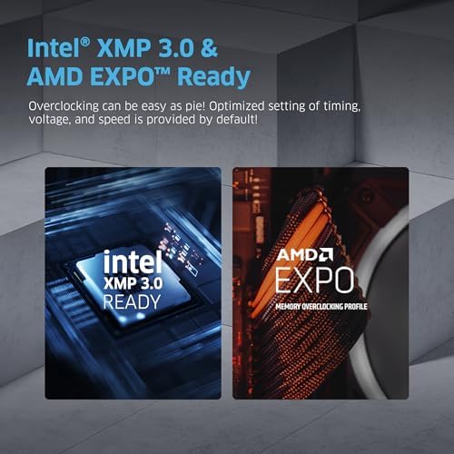 KLEVV FIT V DDR5 32GB (2x16GB) 5600MHz CL30 SK Hynix A-Die 1.25V Gaming Desktop Ram Memory XMP 3.0 / AMD Expo Ready - Black (KD5AGU880-56K300L)