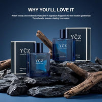 Ycz Midnight Marine Eau De Parfum For Men, 1.7 Fl Oz(2Pack)