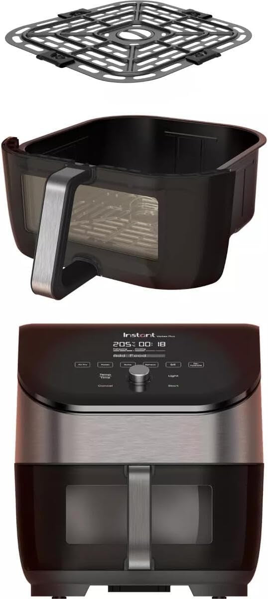 Oferta prime, Instant Pot 6QT VORTEX Plus Air Fryer, 6-in-1, Air Fry