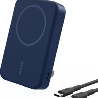 Belkin 10000mAh 15W Qi2 MagSafe Power Bank w/Built-in Kickstand