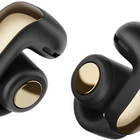 Bose Ultra Open Earbuds - Bluetooth Open Ear Earbuds with OpenAudio for Awareness, Clip-On Design for Comfort, Water Resistant, Up to 48 Hrs of Playtime, Desert Gold - Limited Edition Color