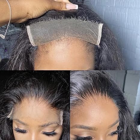 SKINLIKE Real HD Lace Frontal Human Hair Pre Plucked Natural Hairline Invisible Closure Ultra Thin Swiss HD Lace Bleach