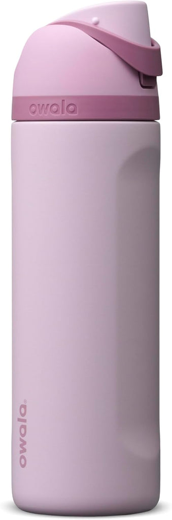 Owala FreeSip Stainless Steel Water Bottle 24 oz Lilac You A lot