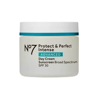 No7 Protect & Perfect Intense Advanced Face Cream - Hydrating Face Moisturizer with SPF - Formulated with Hyaluronic Aci