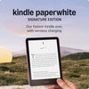 Amazon Kindle Paperwhite Signature Edition 32GB (newest model) – Our fastest Kindle with auto-adjusting front light, wireless charging, and weeks of battery life – Metallic Raspberry