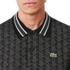 Lacoste Mens Seasonal Short Sleeve Classic Fit Monogram Polo
